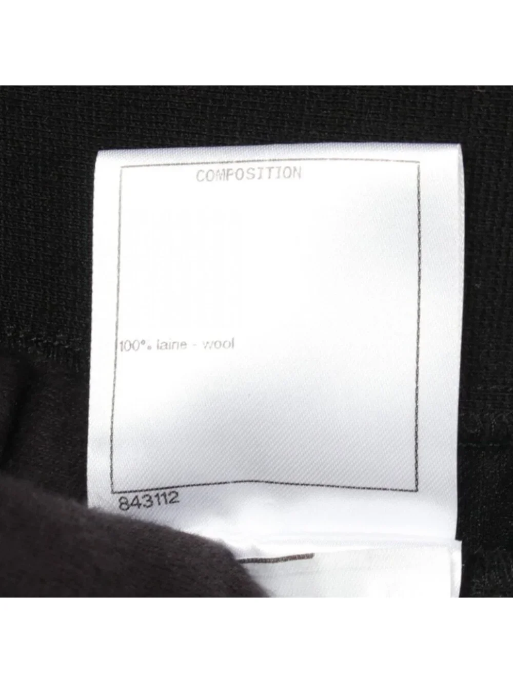 Chanel Tank Top CC Logo Camellia Wool